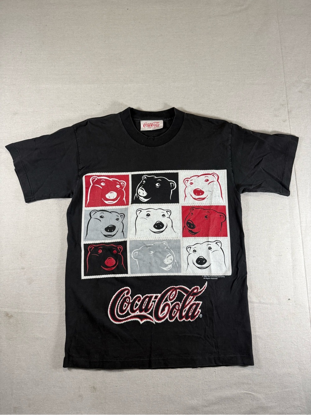 Vintage Coca-Cola Bear Shirt 1994 The Coca-Cola Company Bears Graphic Shirt